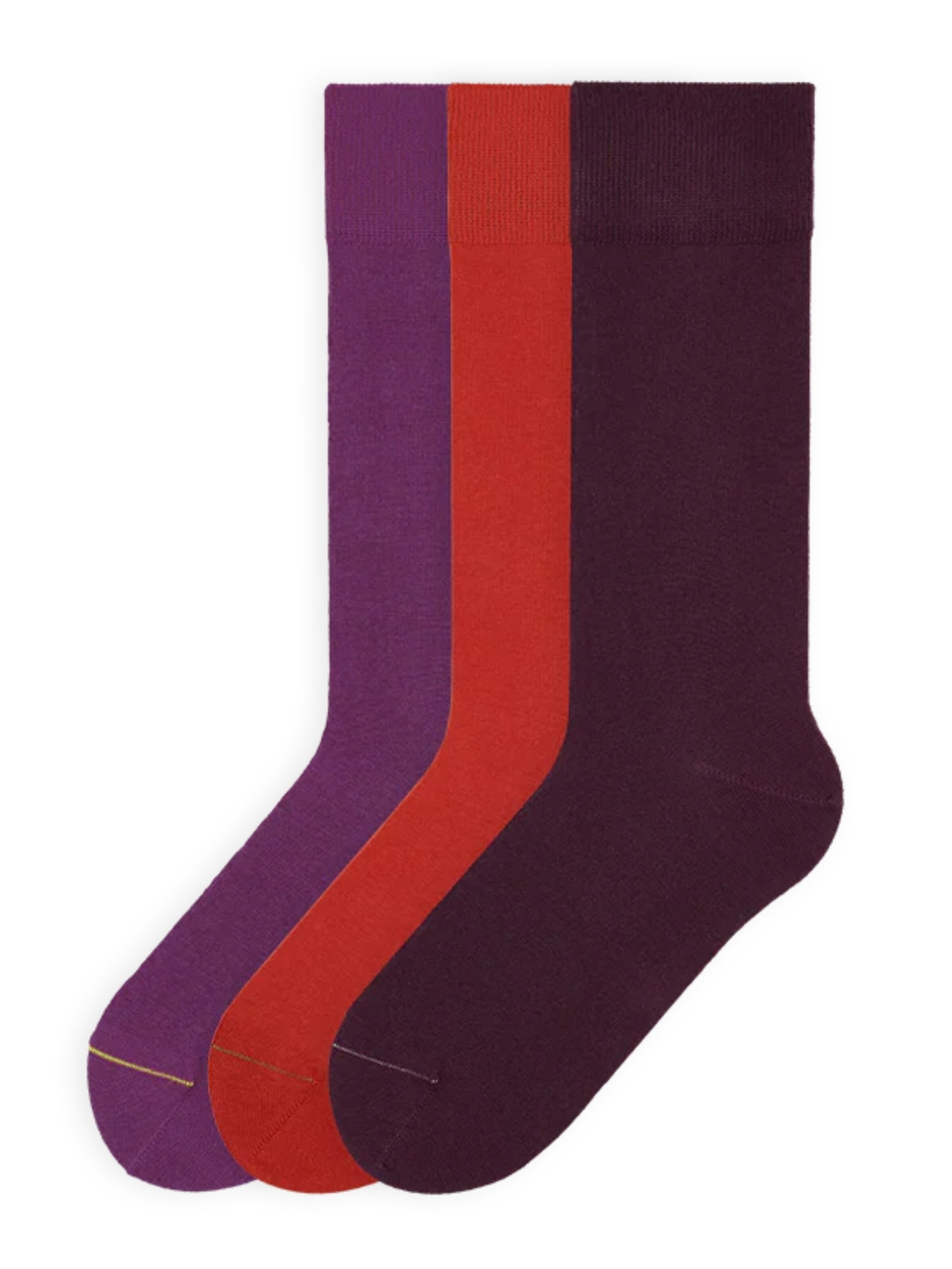 Von Jungfeld Socks 'SIGNATURE Set' in Red: front