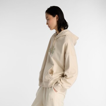 new balance Sweatshirt 'Flower' in Braun