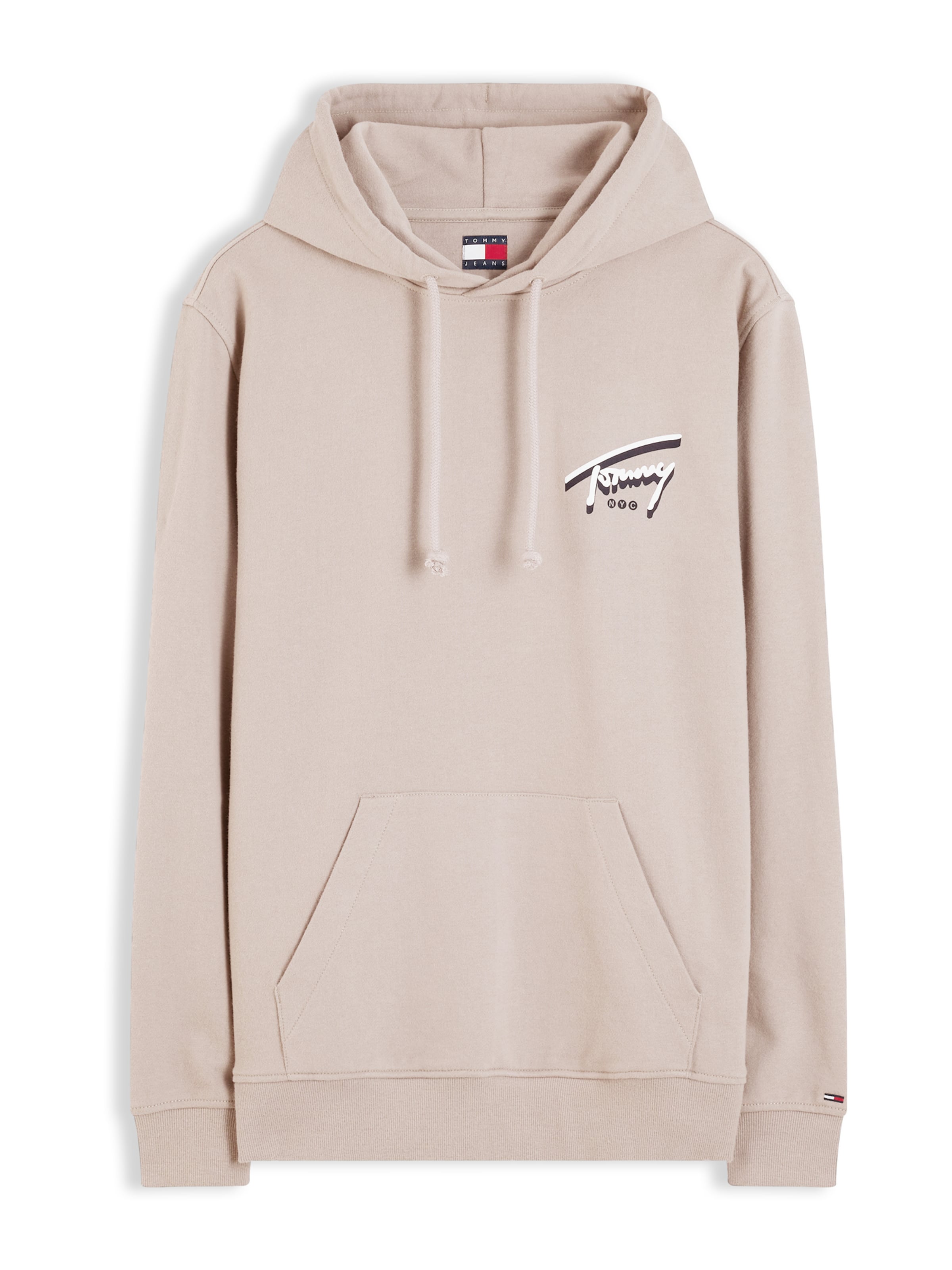 Tommy Jeans Collegepaita 'NYC' värissä harmaa: etupuoli