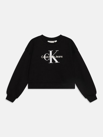 Calvin Klein Sweatshirt 'Black Widow' in Black: front