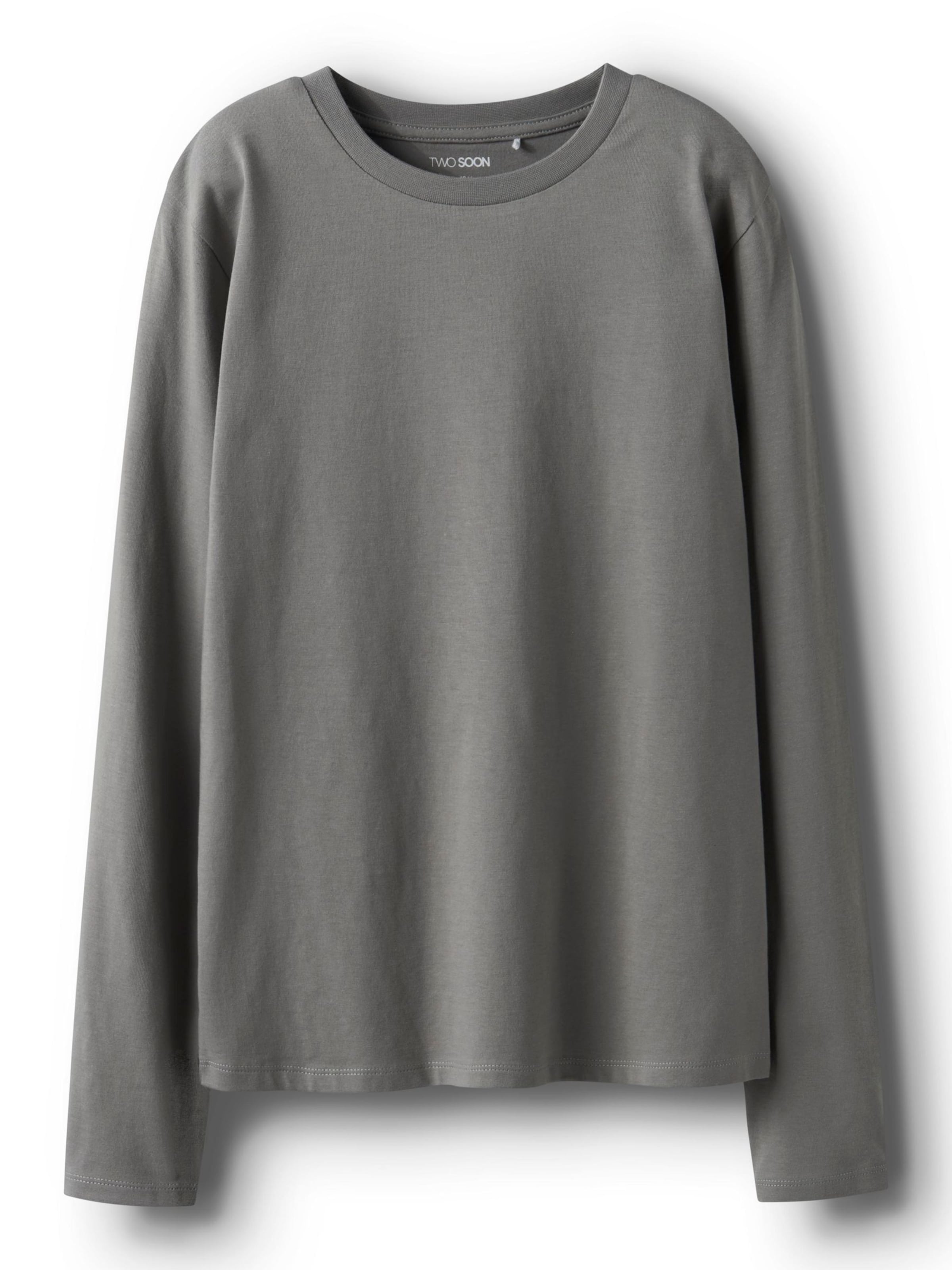 TWO SOON Tričko – šedá