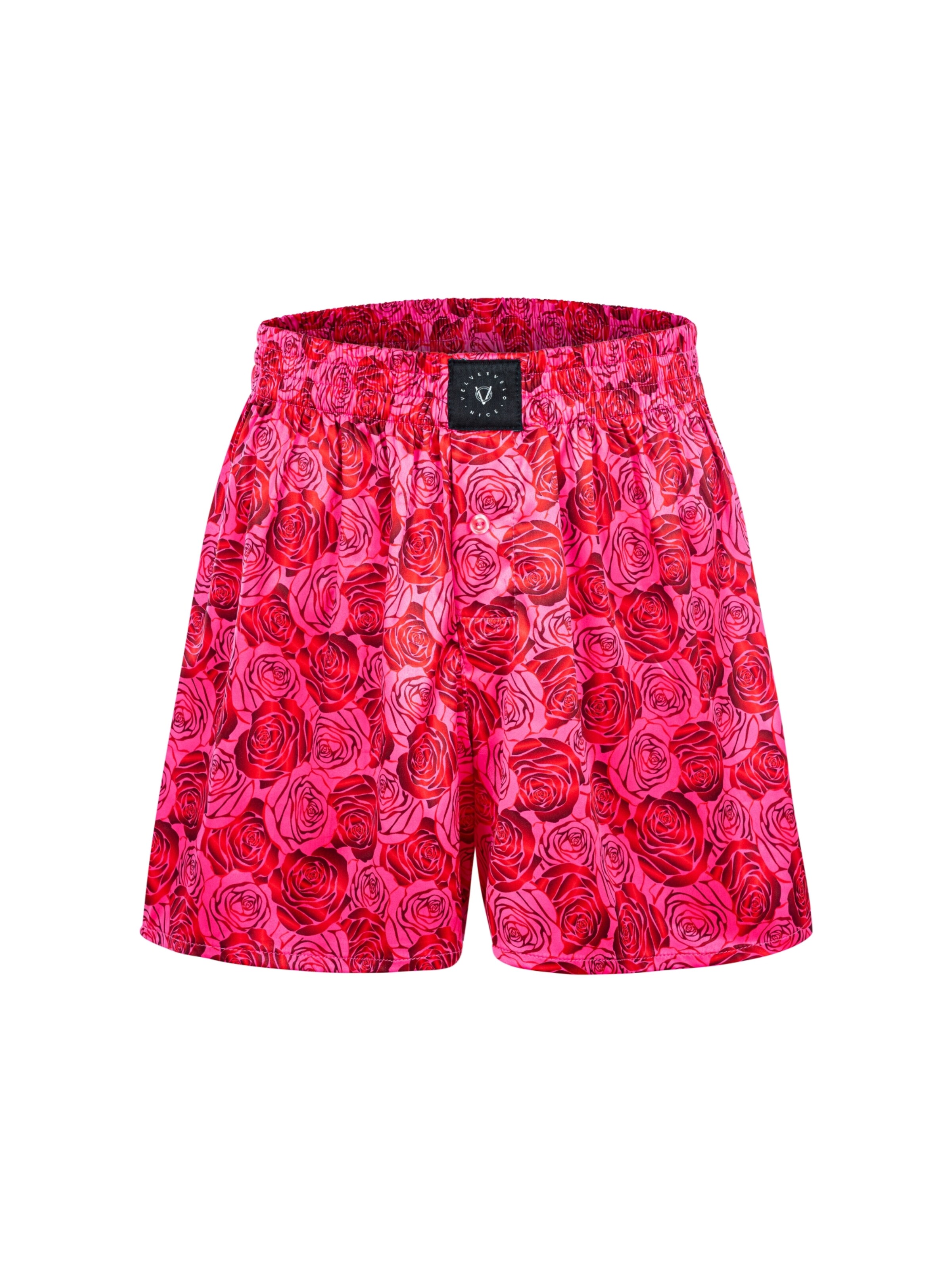 EKCENTRIK Loose fit Trousers 'Archimedes In Love' in Pink: front