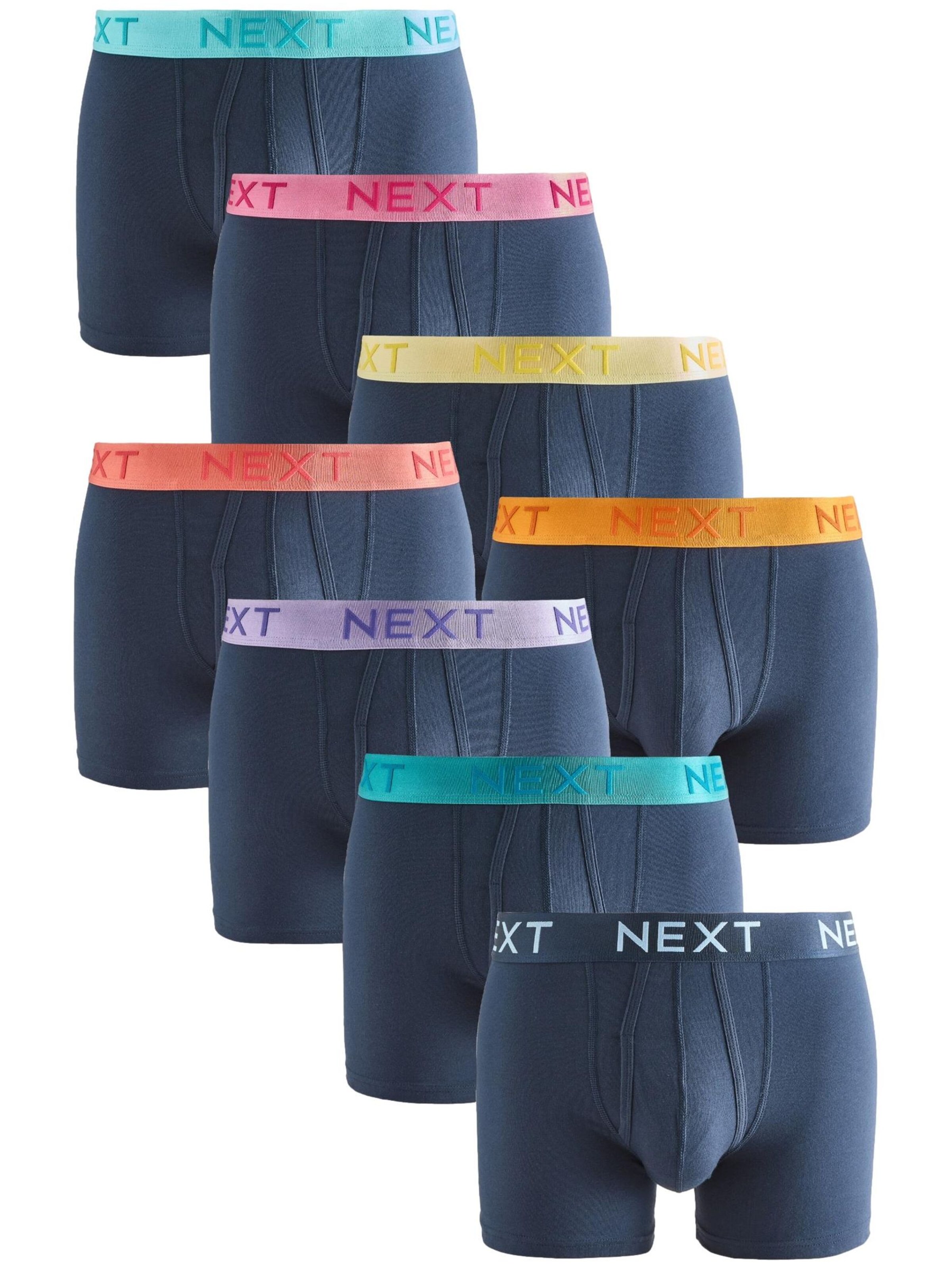 Next - Boxers em azul: frente