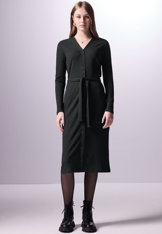 Street One Studio Knitted dress in Black: front