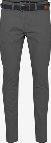INDICODE JEANS Chino Pants 'Figus' in Grey: front