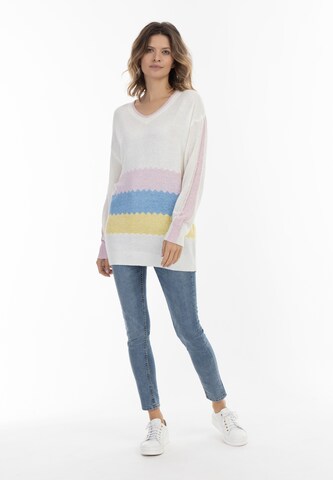 Pull-over usha BLUE LABEL en blanc