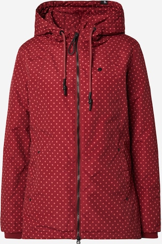 Geacă de iarnă 'LilouAK' de la alife & kickin pe roșu: față