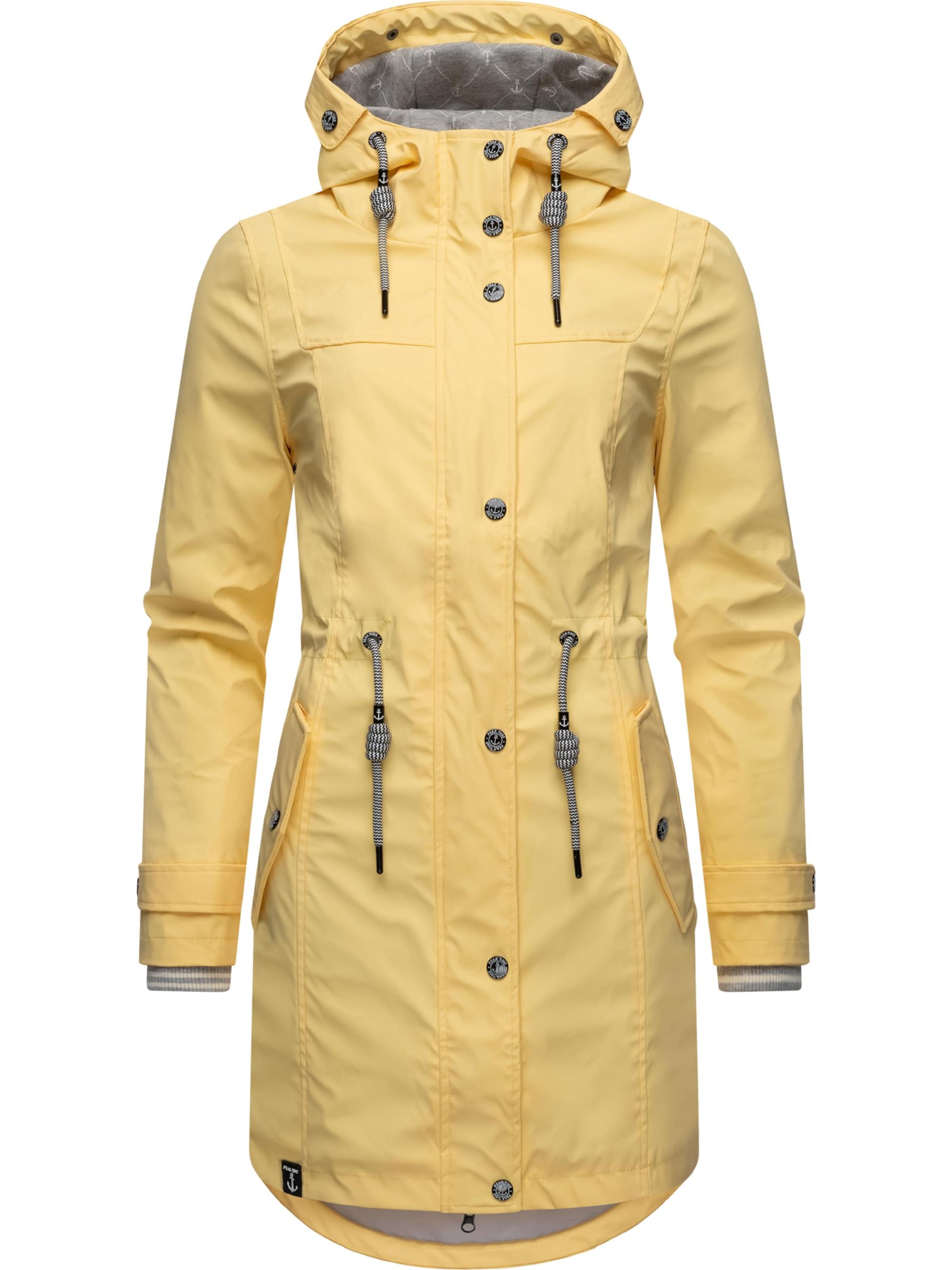 Peak Time Functionele mantel in Geel: voorkant