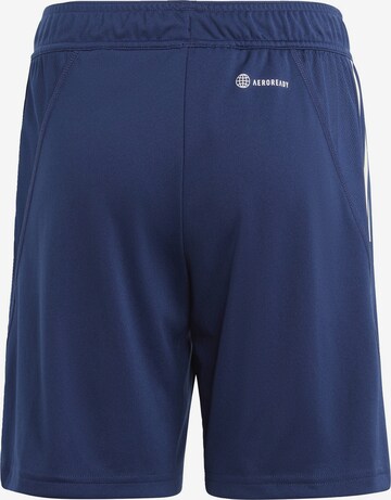 ADIDAS PERFORMANCE Regular Workout Pants 'Italy Tiro 23 ' in Blue