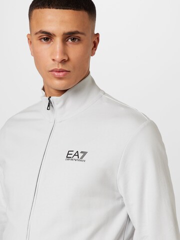 EA7 Emporio Armani Strój do biegania w kolorze szary