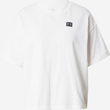 UNDER ARMOURTehnička sportska majica - bijela boja: prednji dio