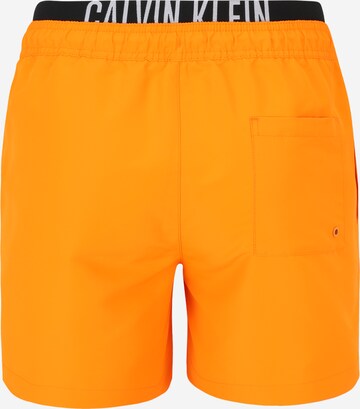 Calvin Klein Swimwear Zwemshorts in Oranje