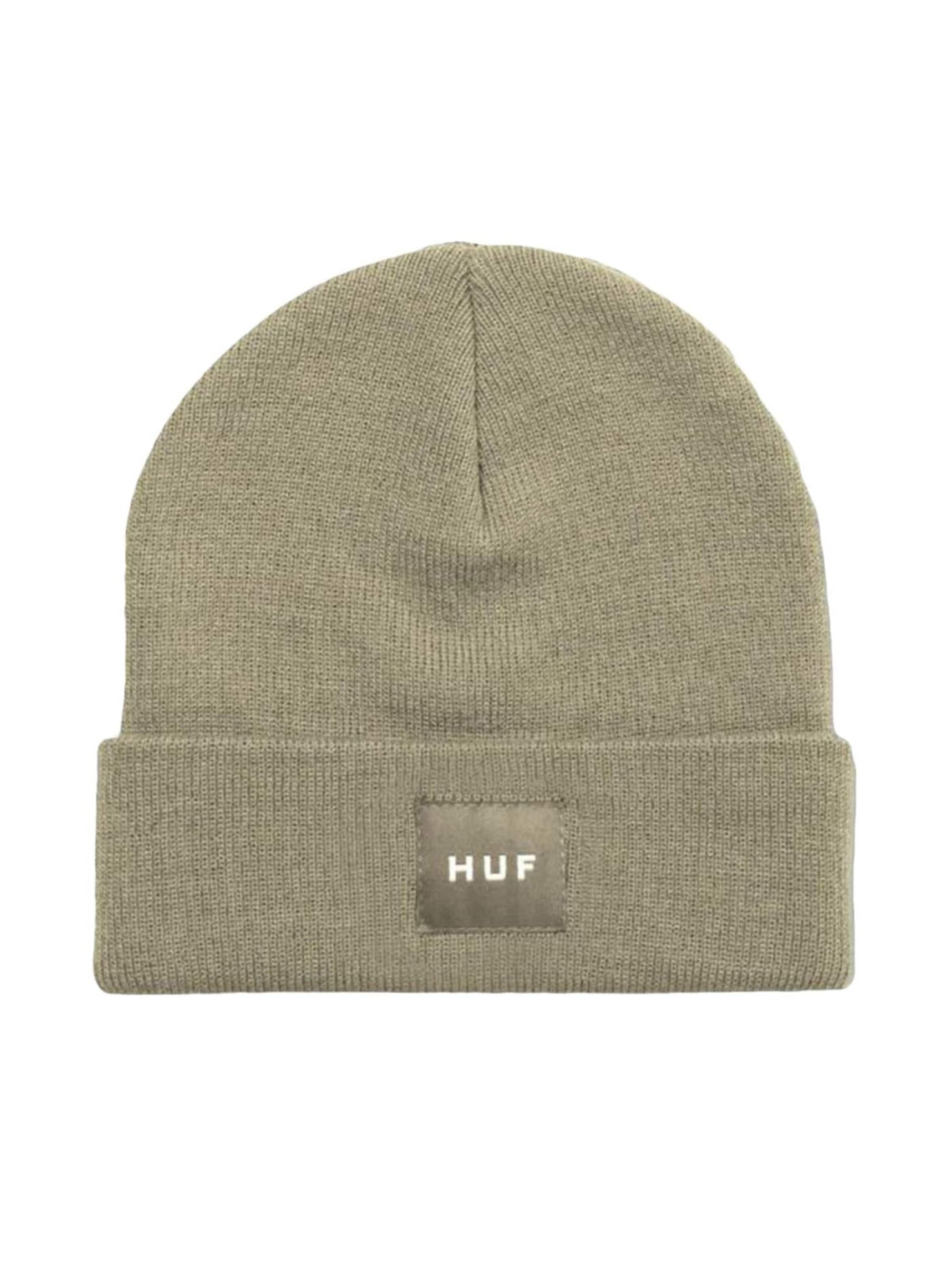 HUF Czapka 'Set Box Beanie Putty Green' w kolorze beżowy: przód