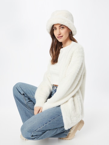 WEEKDAY Knit Cardigan 'Ally' in White