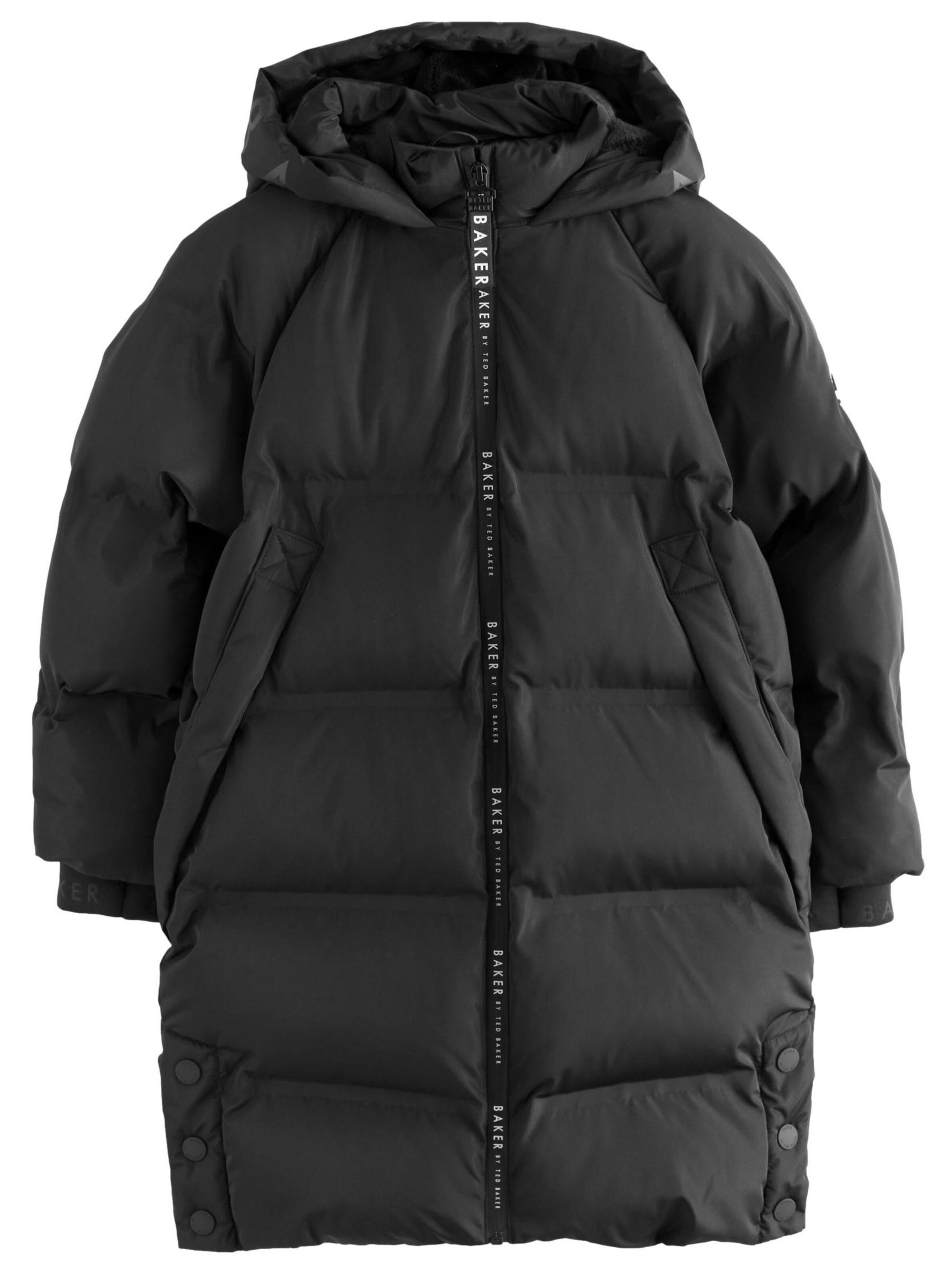 Manteau Baker by Ted Baker en noir : devant