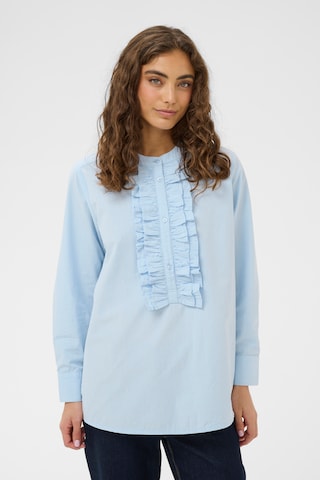 CULTURE Blouse 'CUkosy' in Blauw: voorkant