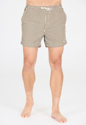 Virtus Swimming shorts 'Cullen' in Brown: front