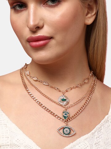 SOHI Kette ' Minty ' in Gold: Vorderseite