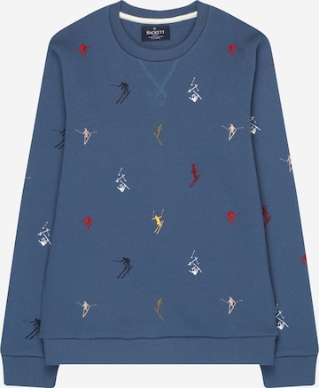 Sweat Hackett London en bleu : devant