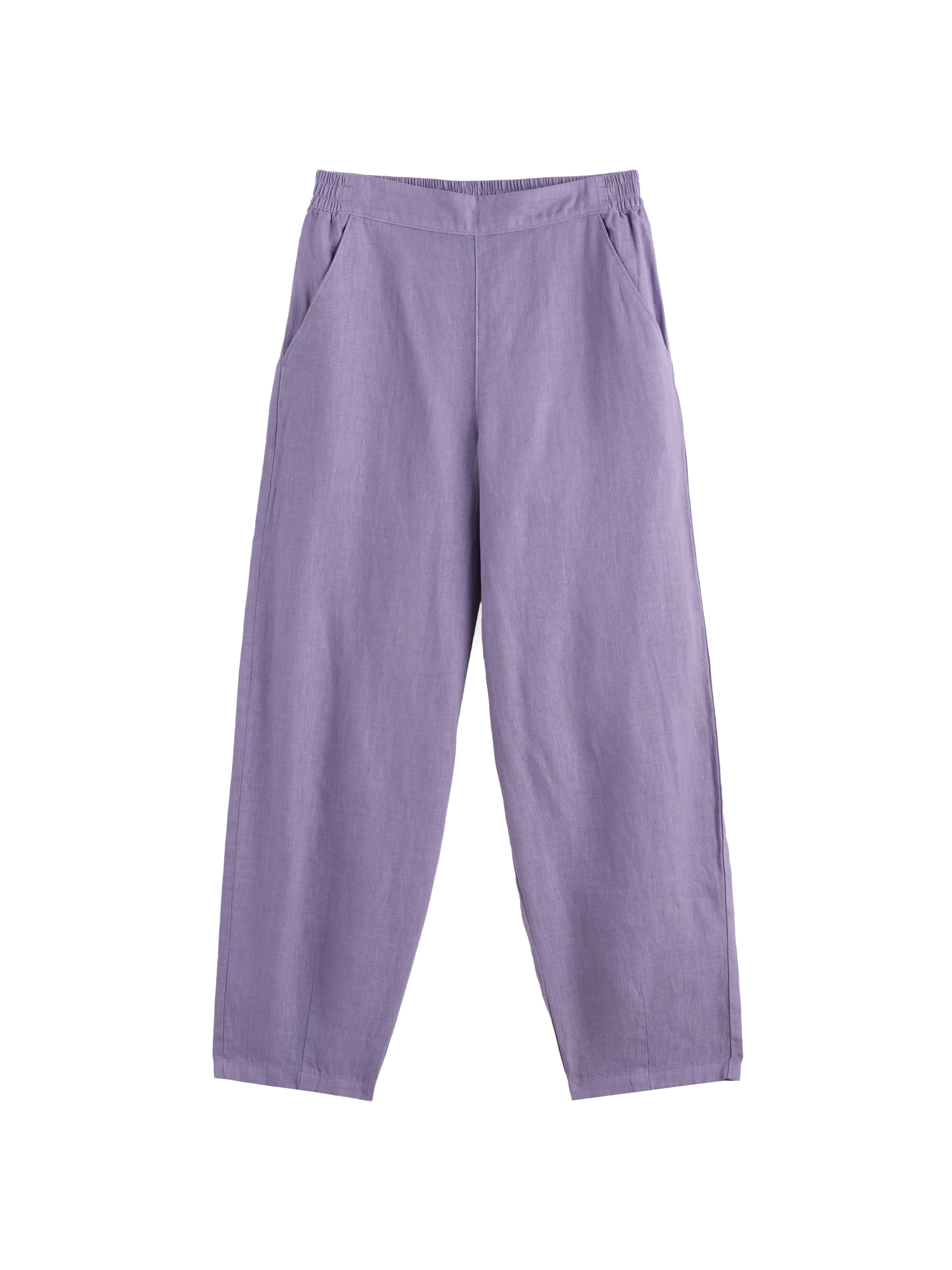 Loosefit Pantalon 'Noweth' Seasalt Cornwall en violet : devant