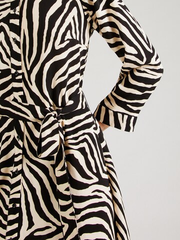 Robe-chemise 'YASSAVANNA' YAS en beige