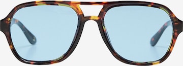 BershkaSunčane naočale - smeđa boja: prednji dio