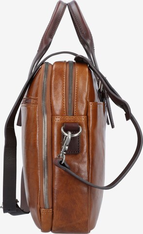 Castelijn & Beerens Document Bag 'Rien' in Brown