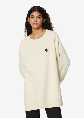 Marc O'Polo Sweatshirt in Beige: voorkant