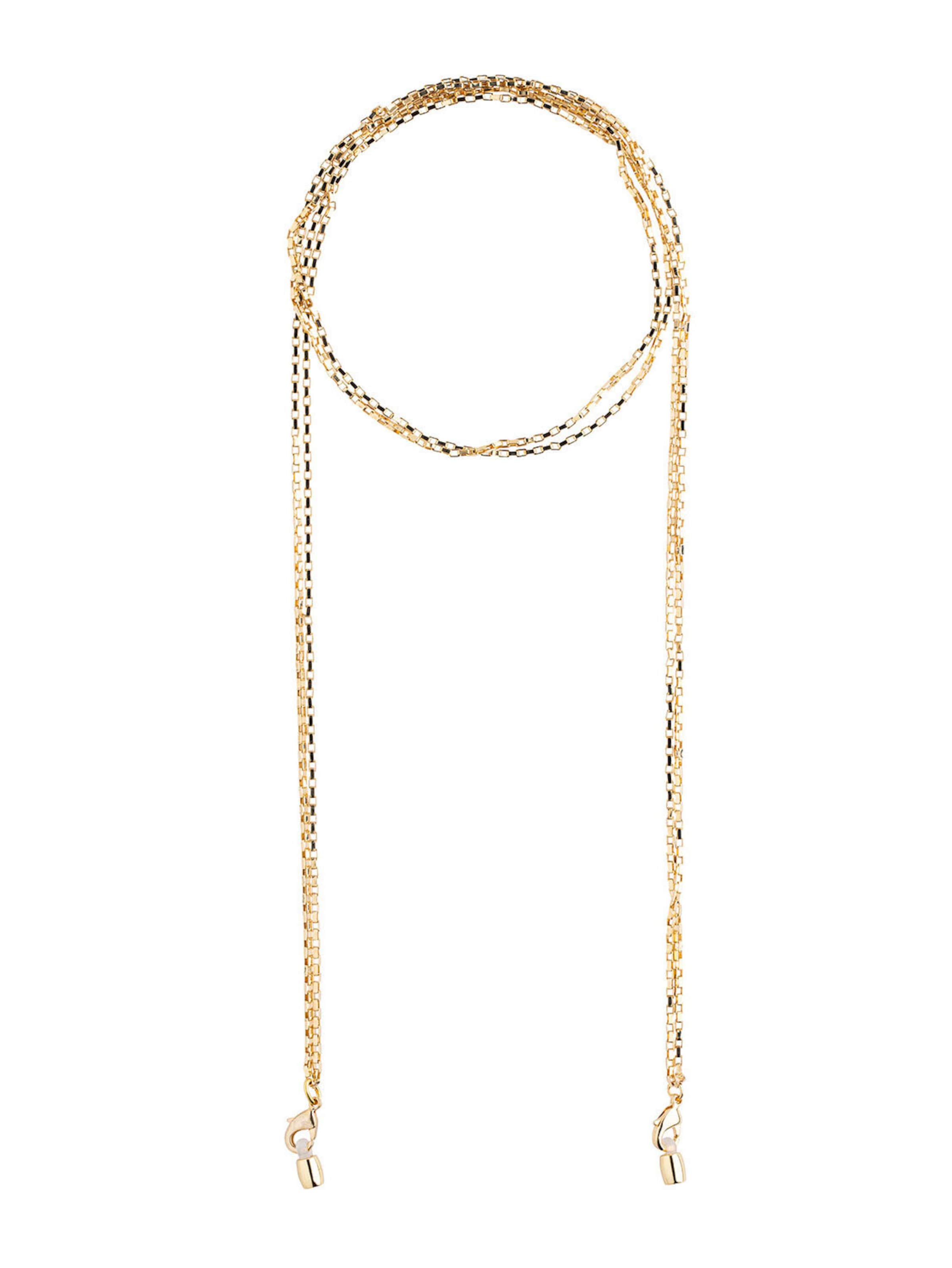 Cheeky Chain Munich Ketting 'Rocky Twin' in Goud: voorkant
