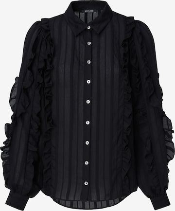 Salsa Jeans Blouse in Black: front