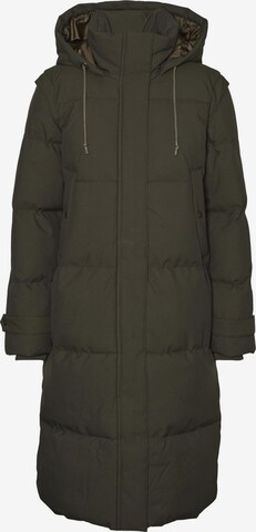 Vero Moda Curve Wintermantel 'MARGARET' in Grijs: voorkant