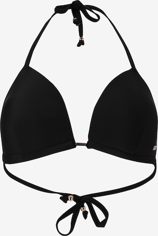 Athlecia Bikini Top 'Bay' in Black: front