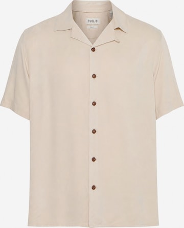 !Solid Overhemd ' SDPABLO ' in Beige: voorkant