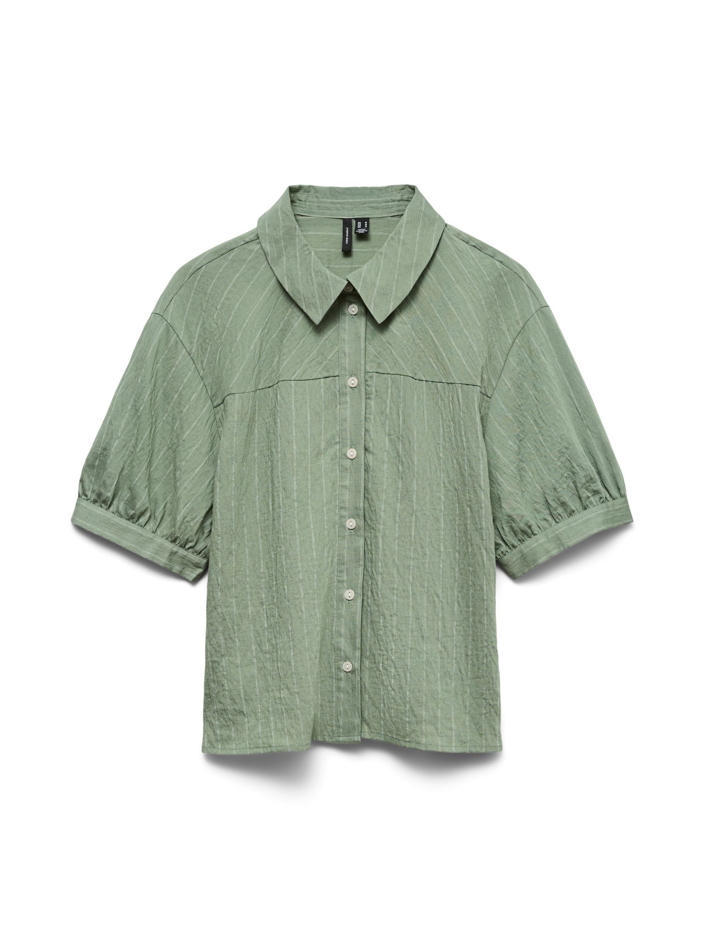 VERO MODA Chemisier 'VMMariah' en M en vert clair / blanc, Vue avec produit