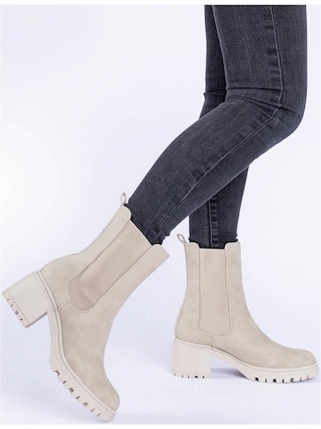 Palado Chelsea Boots 'Thasos' i beige: forside