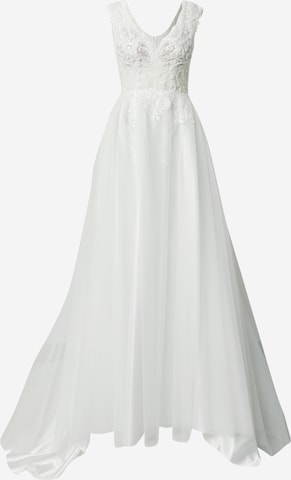 MAGIC BRIDE Společenské šaty – béžová: přední strana