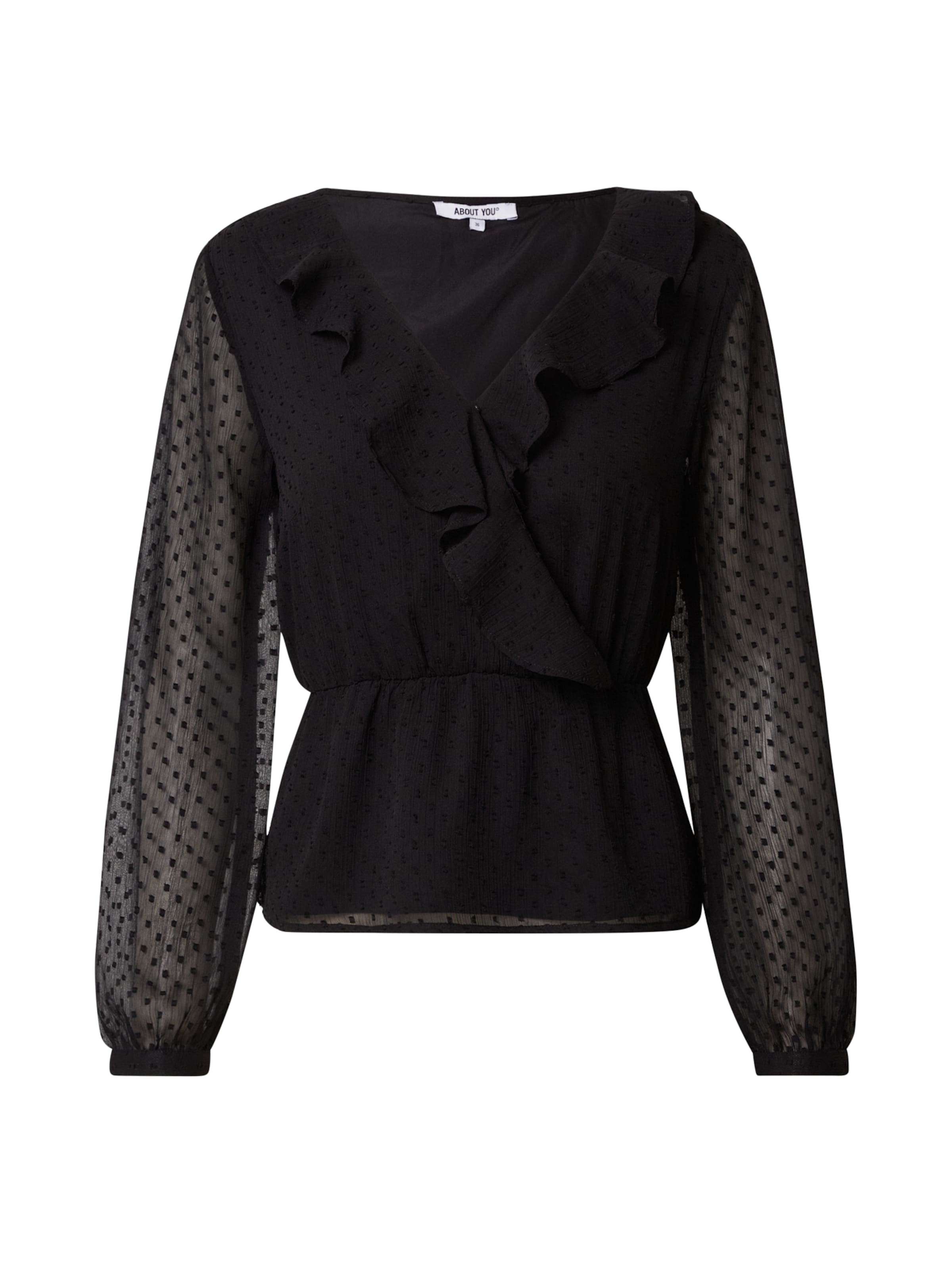 ABOUT YOU Blus 'Enie' i svart: framsida