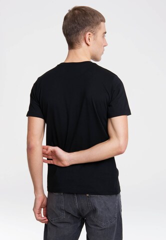 LOGOSHIRT Shirt 'Commodore 64' in Black