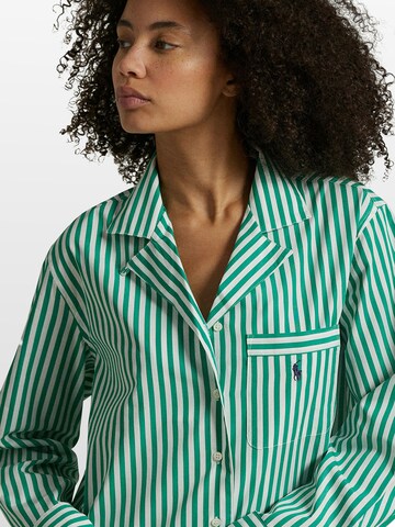 Polo Ralph Lauren Pyjama ' Crop & Boxer Set ' in Groen