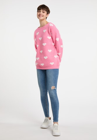 MYMO Pullover 'Blonda' in Pink