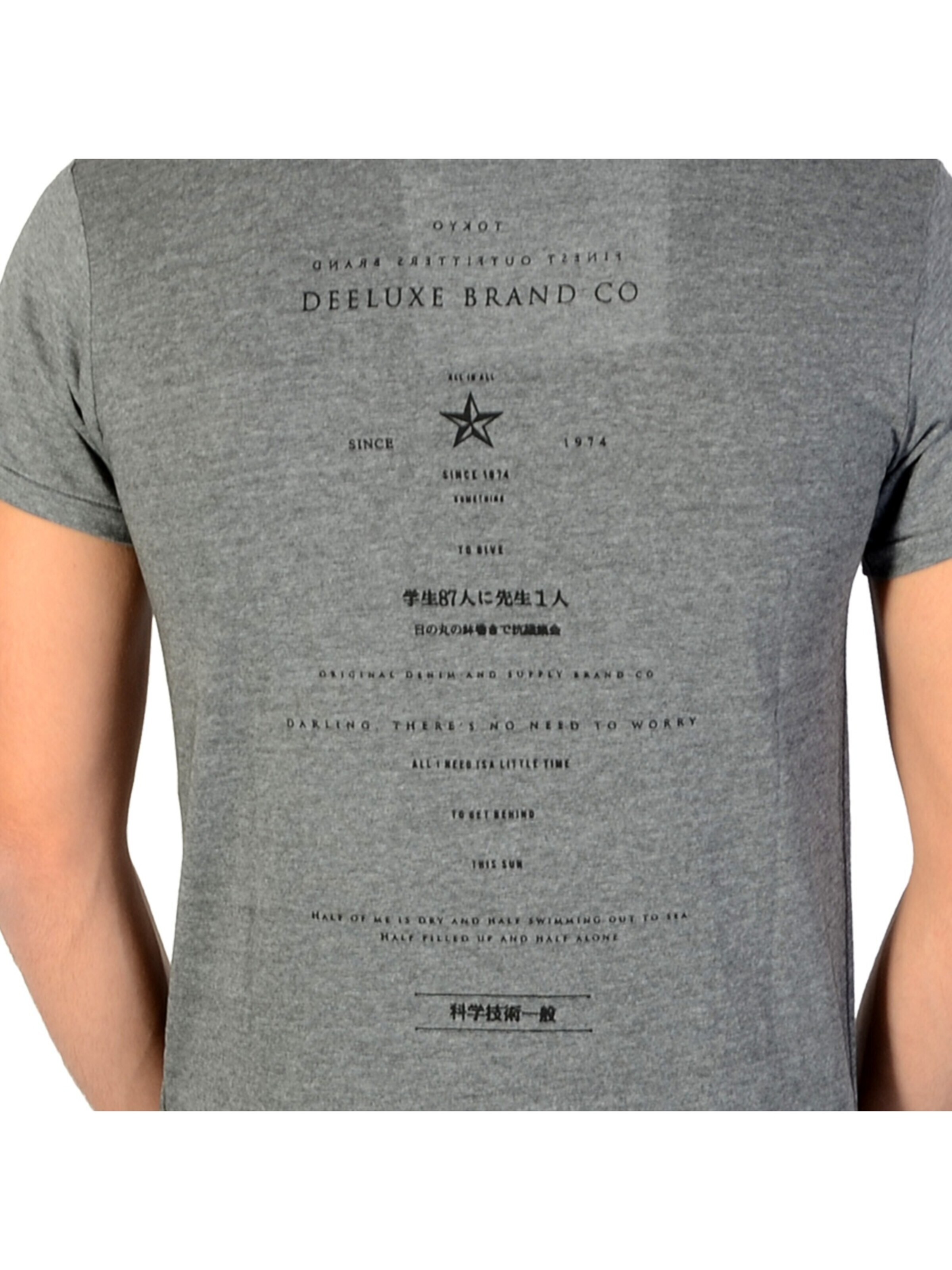 Deeluxe Shirt‌ in Grau