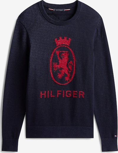 TOMMY HILFIGER Neulepaita värissä laivastonsininen / tummanpunainen, Tuotenäkymä