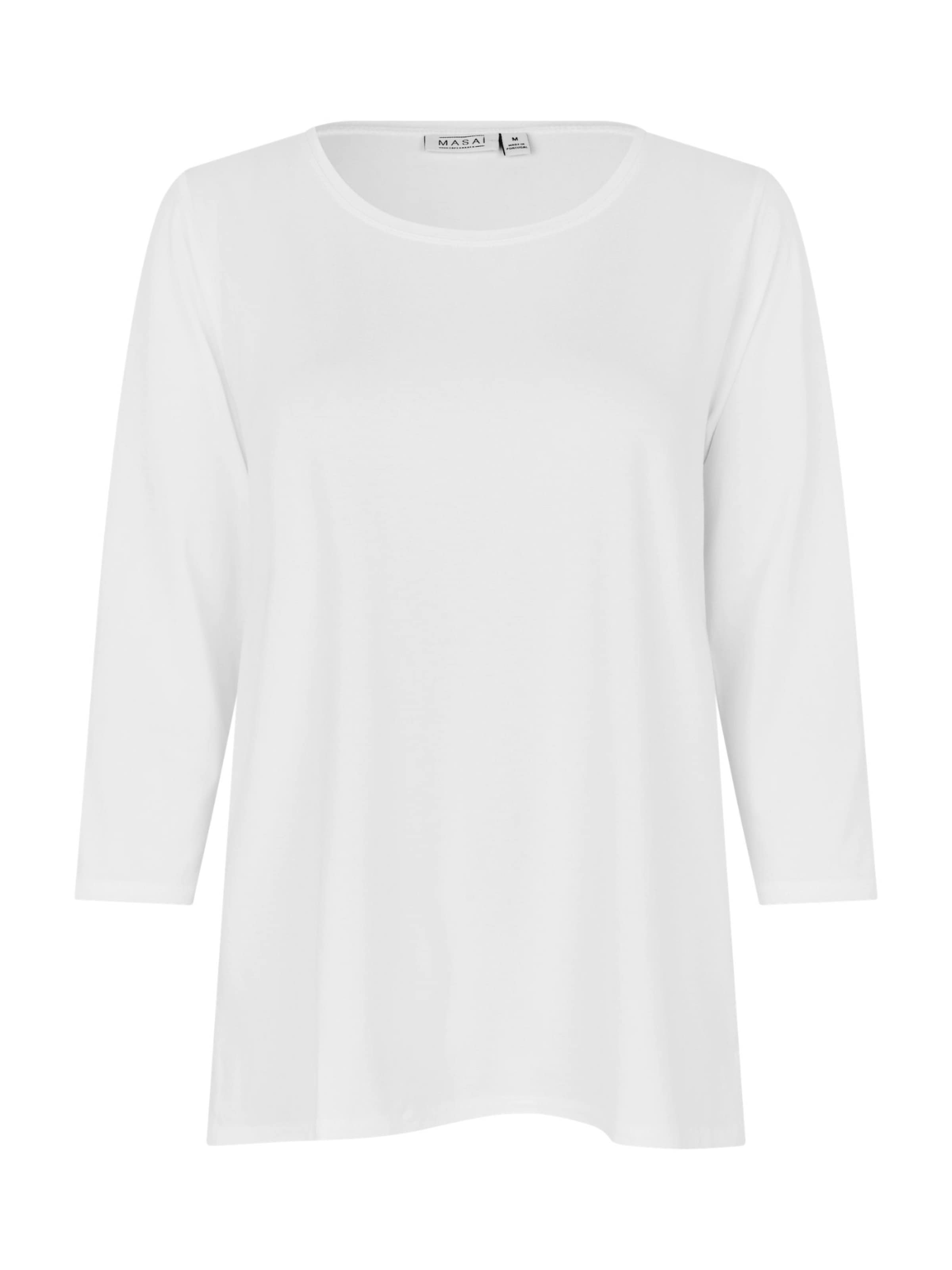 Masai Bluse 'MaCecille' i XL i hvid, Produktvisning