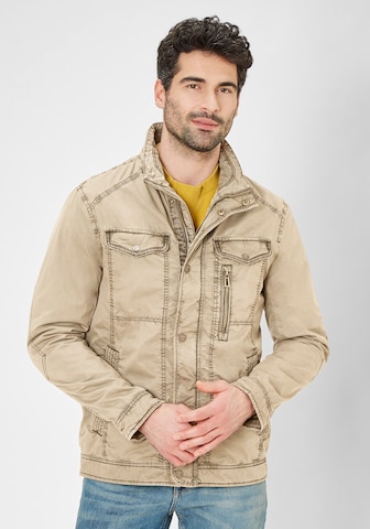 REDPOINT Between-Season Jacket 'Buck' in Beige: front