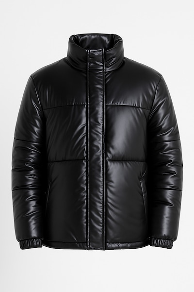 Gianni Kavanagh Winterjacke in XS in schwarz / weiß, Produktansicht