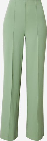 VERO MODA Pleated Pants 'BECKY' in Green: front