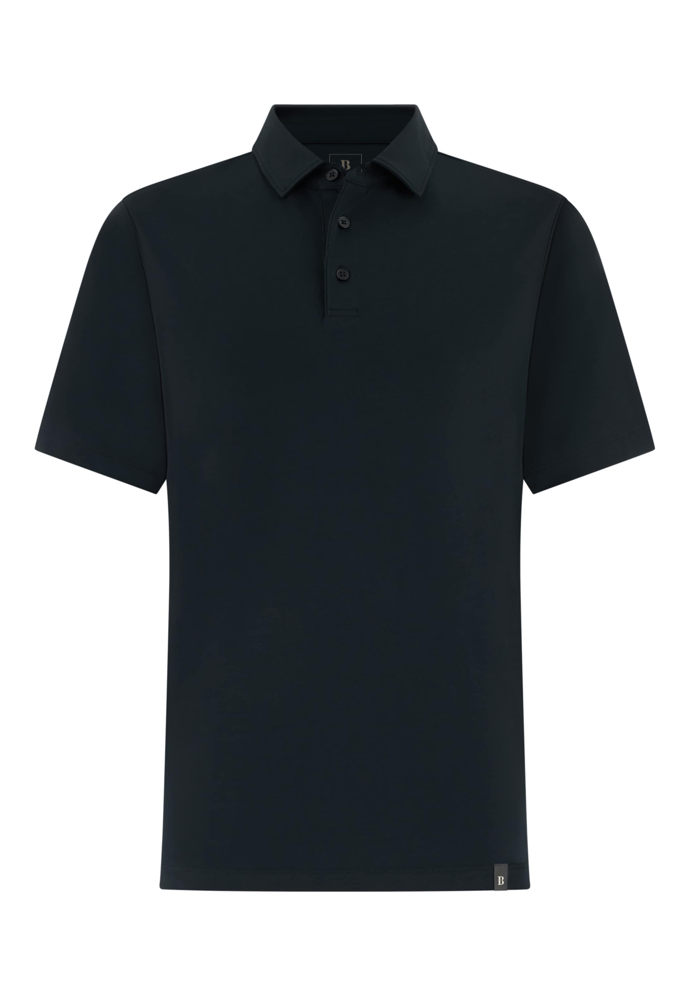 Boggi Milano Shirt in Zwart: voorkant