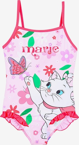 Disney Klassik Badeanzug 'Disney Aristocats Badeanzug Marie' in Pink: Vorderseite