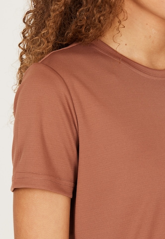 Athlecia Performance Shirt 'Rosalva' in Brown