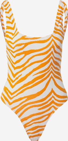 BeckSöndergaard Swimsuit 'Ella' in Orange: front